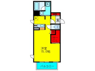 リノチェロンテ靭公園の物件間取画像